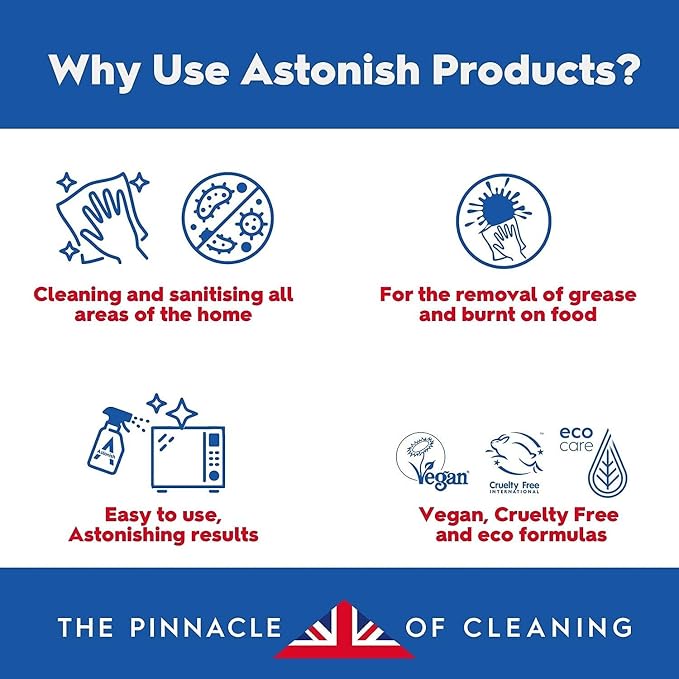 Astonish Oven & Grill Cleaner Paste with Sponge, Orange Oil 8.8oz 3 Pack