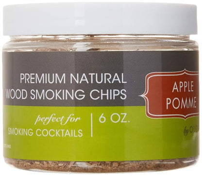 Outset Natural Apple BBQ Smoking Chips, 6 oz, Brown