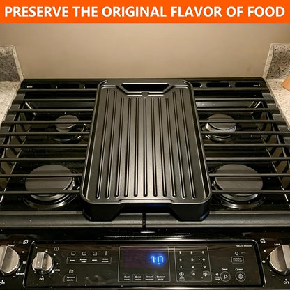 BAC609 Reversible Cast Iron Griddle Plate for Traeger Pro 575 780, Ironwood XL, Timberline, Eastwood & Century, Ridgeland 572, Pro Series 22 34, 18.2" x 11" Grill Accessories Replacement Parts