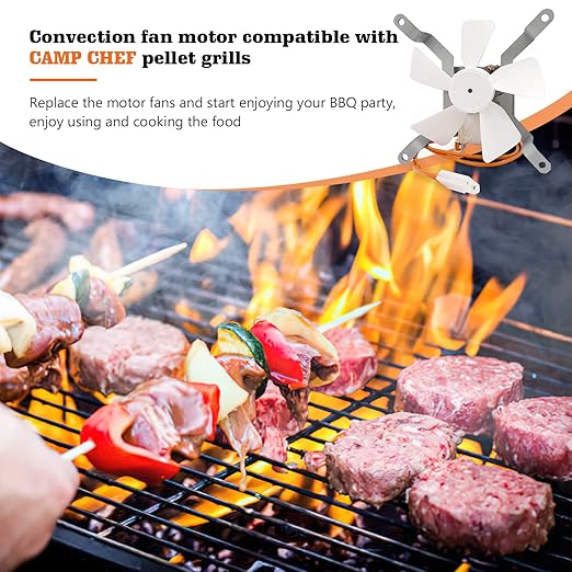 YAOAWE Replacement Parts Pellet Grills Induction Fan Kit Compatible with Traeger Pit Boss & Camp Chef Wood Pellet Grills Accessories, Replace for Fan Part