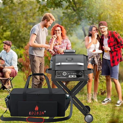 Grill Carry Bag Fit for Ninja OG951 Woodfire Pro XL Outdoor Grill, Carry Bag for Ninja OG850 Woodfire Pro XL Outdoor Grill,Waterproof Woodfire Pro OG951 OG850 Grill Cover