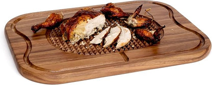Lipper International Acacia Steak Carving Board