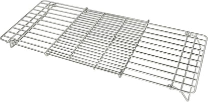CANDANA Grill Rack for Blackstone Warming Grid Adjustable 17 22 28 36 Inch Griddle Taco Racks Upper Shelf for Weber Pit Boss Nexgrill Charbroil Tabletop Flat Top BBQ Cooking Parts Stainless Steel