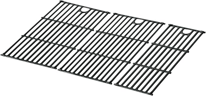 463448021 Cast Iron Cooking Grates for Charbroil Performance 463448021 463449021 463466522 463455021 5 Burner Grill,17 Inch Cooking Grids for Charbroil Replaces Parts G426-0004-W1 G426-0005-W1