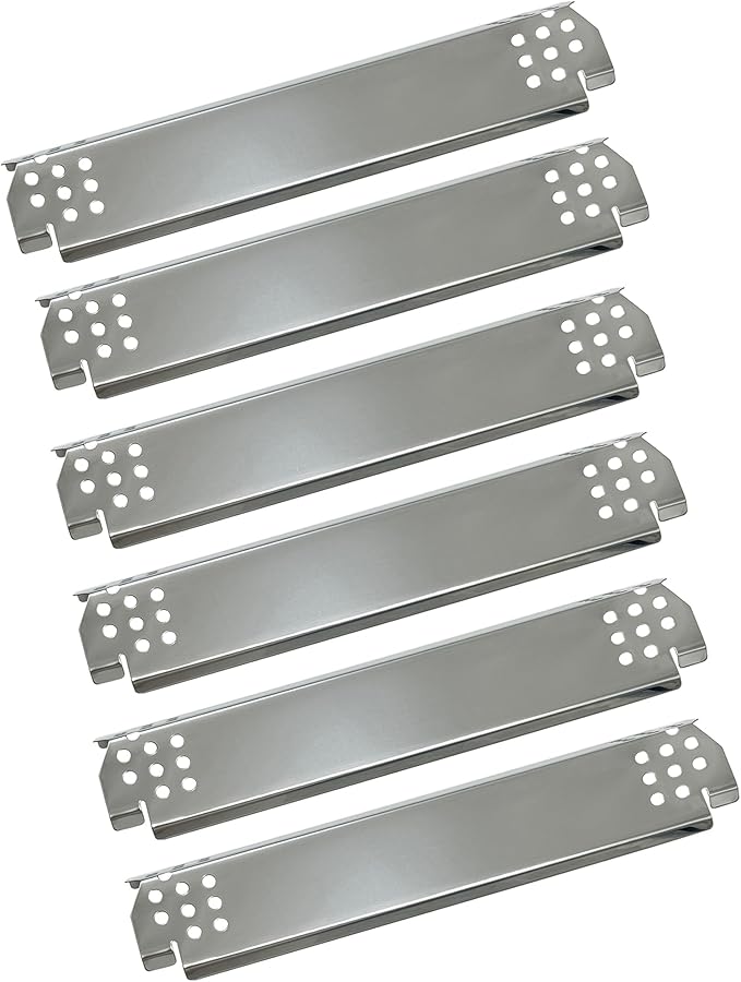 DP149 (6-pack) Grill Heat Plates, Replacement Parts for Home Depot Nexgrill 720-0830H, 5 Burner 720-0888, 720-0888N, 720-0882A, 720-0882S, 6 Burner 720-0896B, 720-0898 Gas Grill