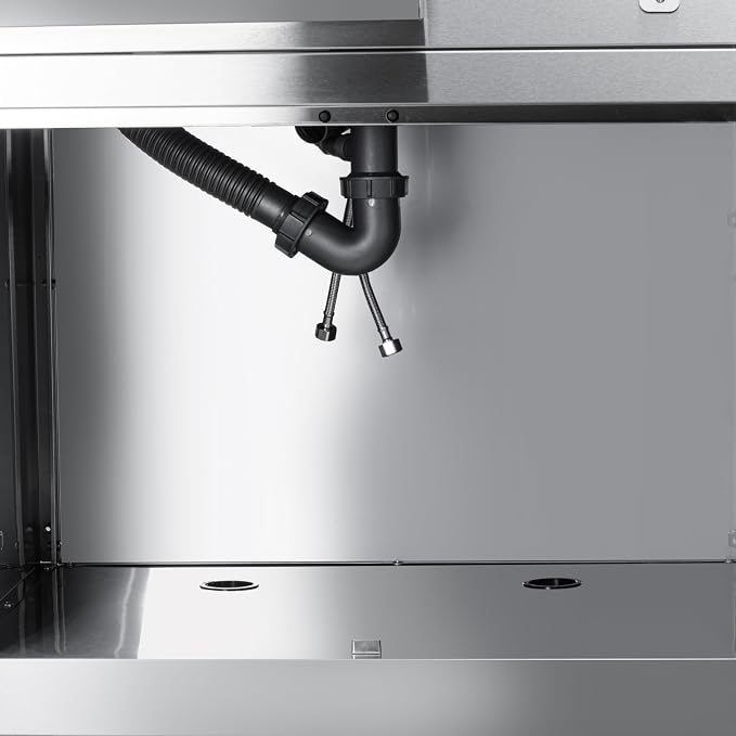 KoolMore 32 in. Sink with Cabinet in Stainless-Steel for Outdoor Kitchen (KM-OKS-SWC)