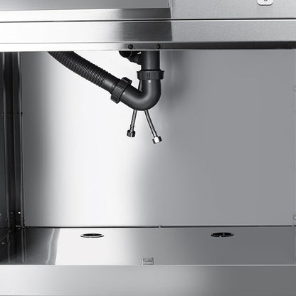 KoolMore 32 in. Sink with Cabinet in Stainless-Steel for Outdoor Kitchen (KM-OKS-SWC)