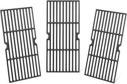 Cast Iron Grill Grates for Charbroil Advantage 4 Burner 463344116 463370719 463343015, 16 15/16" Cooking Grids Grill Grates Replacement for Advantage 2 Coal Parts 463340516 Gas Grill