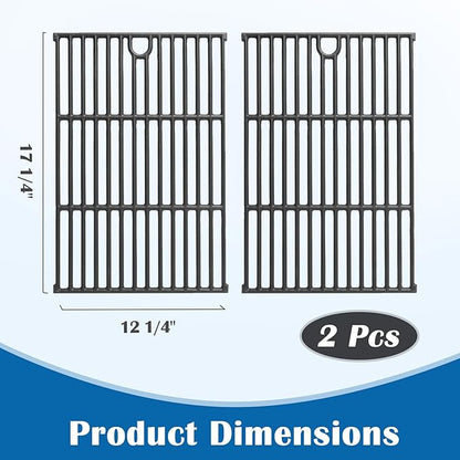 Grill Grates for Nexgrill 720-0925P 720-0925 720-0340 720-0925PG 720-0718A 730-0830MB Replacement Parts 4-Burner, Charbroil 463365021 463352521 463351021 463351221, Thermos 461252605 Gas Grill Parts