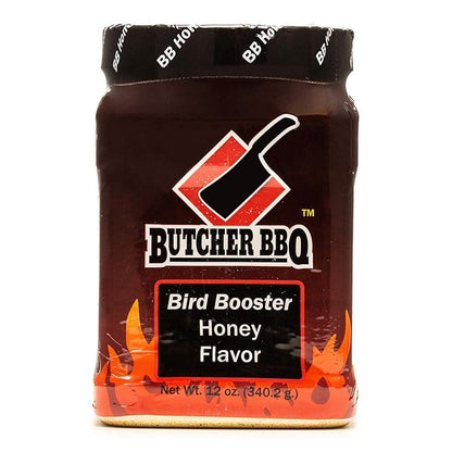 Butcher BBQ | Bird Booster Honey Flavor Injection and Marinade | Use with Chicken and Turkey | Increases Moisture | Adds Flavor | Perfect for Thanksgiving Turkeys