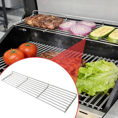 Grill Warming Rack for Captiva Designs 4-Burner Propane Gas BBQ Grill with Side Burner, Hanging Upper Rack Replacement Parts for Captiva Designs Grill Accessories, Stainless Steel 1 Pack