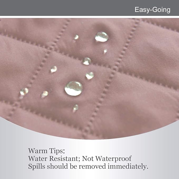 Easy-Going Reversible Couch Cover, 2 Cushion Sofa, Pink/Beige | Oversized Loveseat Slipcover For Dogs, Water Resistant Mat, Living Room, Non-Slip Sofa Cover, Pet Friendly