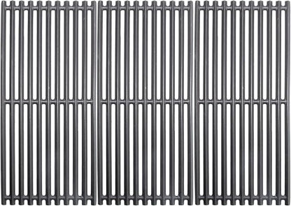 Hongso 17 Inch Cast Iron Grill Grates for Charbroil 463242516 463242515 463355220 463367016 463243016 463342620 Commercial and Signature Series Tru-Infrared 3 Burner Models with G466-0025-W1A