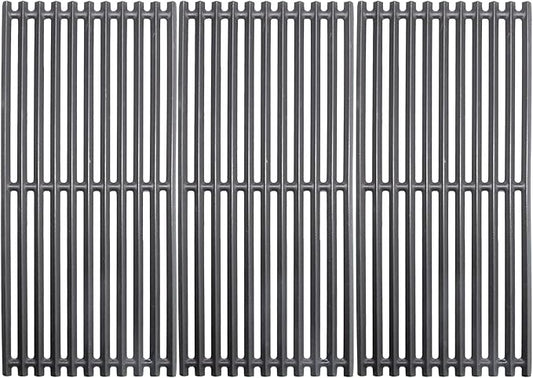 Hongso 17 Inch Cast Iron Grill Grates for Charbroil 463242516 463242515 463355220 463367016 463243016 463342620 Commercial and Signature Series Tru-Infrared 3 Burner Models with G466-0025-W1A