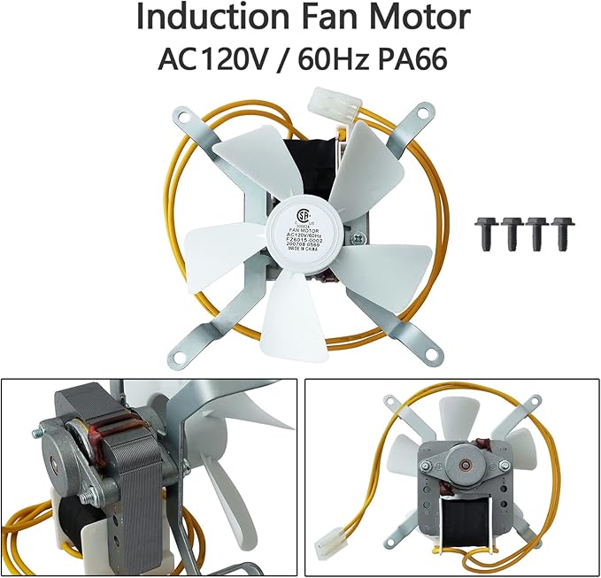 dibay Auger Motor, Induction Fan Kit, Fire Burn Pot and Hot Rod Ignitor for Traeger and Pit Boss Wood Pellet Grill Parts Replacement