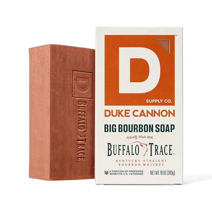 Duke Cannon Big Brick of Soap Variety Pack – Sawtooth, Palomino & Bourbon, Large 10 oz Triple Milled Men’s Bar Soap Set, Long-Lasting Body Soap Bundle