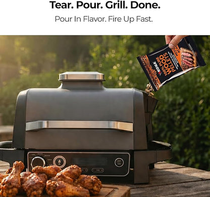 Kona Smoke Pods Mesquite Acacia Pellets Intended for Ninja Woodfire Grill, 24 Stay-Fresh - Sealed Single-Use Pouches for No-Mess Smoking Sessions