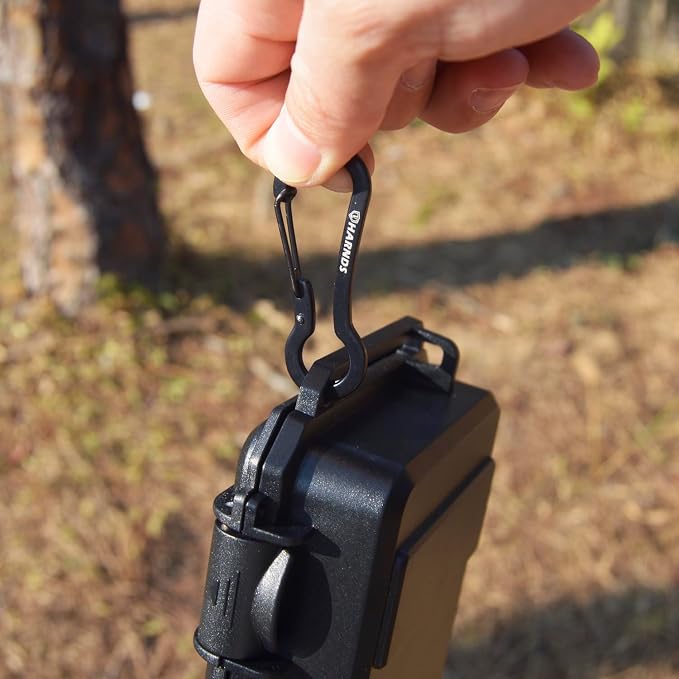 Harnds Waterproof Box Mini Hard Case Small Dry Box Waterproof Storage Case for Outdoor Sports Survival Equipment EDC Tools