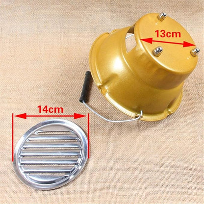 BBQ Grill Outdoor Japanese Style Charcoal Barbecue Grill Thickening Small Stove Home Outdoor Mini BBQ Mud Roast Meat Charbroiler Tool (Color : den stove) (Coffee Stove)