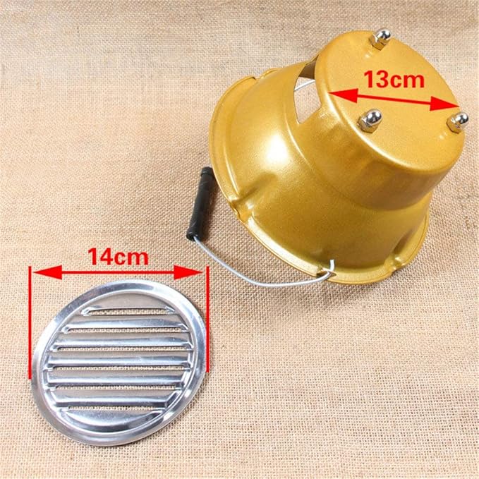 BBQ Grill Outdoor Japanese Style Charcoal Barbecue Grill Thickening Small Stove Home Outdoor Mini BBQ Mud Roast Meat Charbroiler Tool (Color : den stove) (den Stove)