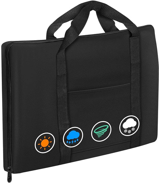 ZBXFCSH Heavy Duty 600D Polyester Medium Griddle Bag compatible with Camp Chef Single Burner Griddle Carry Bag - SG30, CGG16, SG14, FG20, MSG20 Cast Iron Griddle Bag Accessories -22''L×18‘’W ×1‘’H