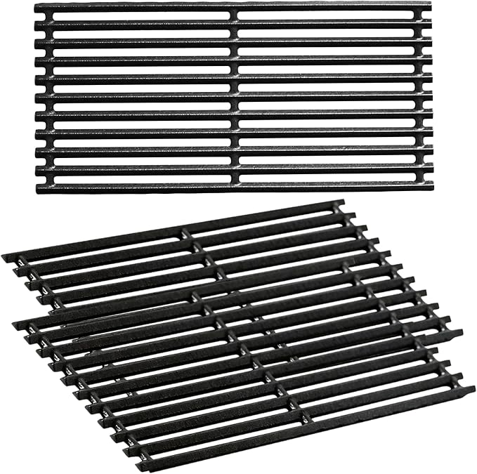 463355220 17" Grill Grates for Charbroil Commercial Infrared 3 Burner 463242516 463242515 466242615 463243016 463346017 Grills, Cast Iron Grill Replacement Parts for Char Broil G466-0025-W1A