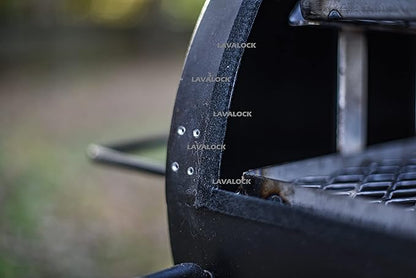 Total Control Offset Smoker Mod Kit for Oklahoma Joe's, and Most Other Offset Smokers Includes Gaskets, Lid Latches and Charcoal Basket (for Oklahoma Joe's Longhorn)