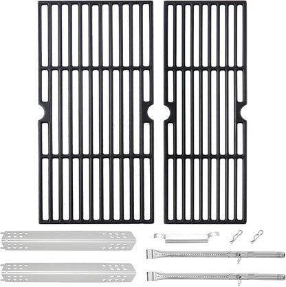 463673519 463625219 463625217 Grates Heat Tent 2 Burner Grill Replacement Parts for Charbroil Gas Grill Parts G470-0002-W1 G470-0004-W1A G470-5200-W1 463673017 463673517 463673519P1 463673019