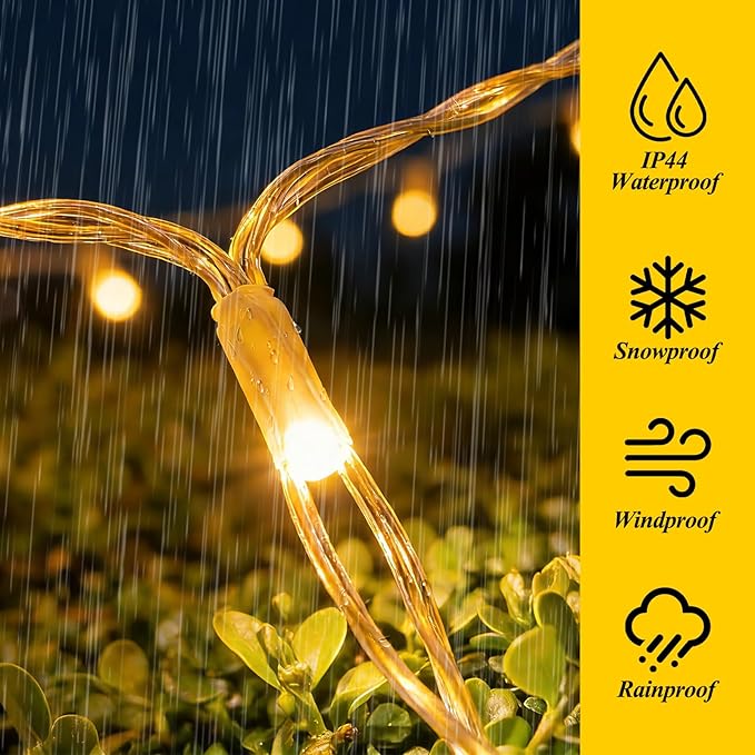10ft x 10ft Solar Net Lights, 280LED Gazebo Mesh Lights Solar & USB Powered, Waterproof Netting Lights 8 Modes Clear Wire for Bushes Patio Garden Christmas Holiday Party Outdoor Decor (Warm White)