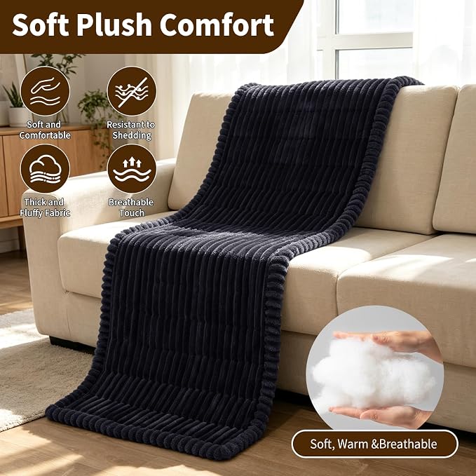Leakproof Couch Cover for Dogs, Non Slip Washable Sofa Protector | Stain-Resistant Window Seat Cushions Chair Mat Car Seat Cover for Kids Pets (DarkGray 27.6" x 59"+27.6" x 70.9")