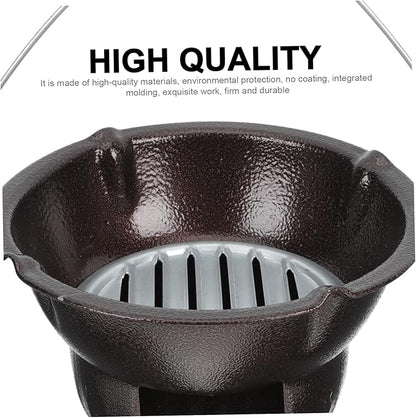 1 Set Charcoal Stove Charcoal Grills Firepl Coffee Accessories Japanese Grill Indoor Fire Bowl Tea Stove BBQ Supplies BBQ Tool