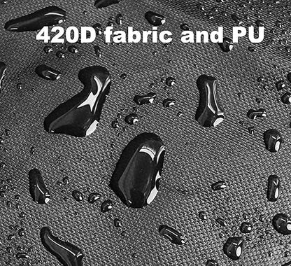 Mini Refrigerator Dust Cover Compatible with Midea WHD-113FSS1 Refrigerators, 420D Oxford Fabric Waterproof Dustproof Mini Fridge Freezer Cover Protector Refrigerator Covers