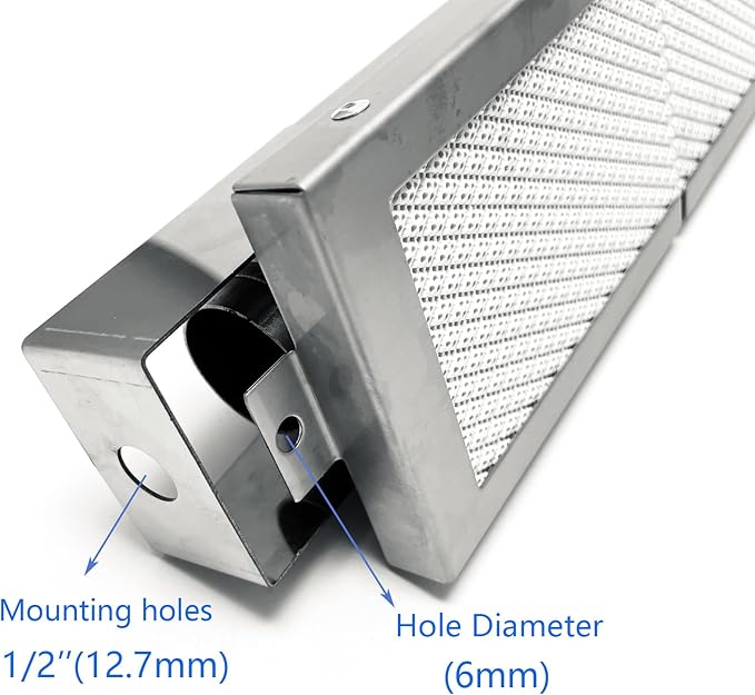 Infrared Sear Burner Replacement Parts for Nexgrill 720-0522, 720-0026 Jenn Air 720-0062, 720-0336,720-0062-LP Gas Grill