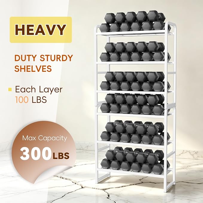3 Tier Simple Shelf Organizer for Indoor Outdoor, Waterproof Heavy Duty Steel Shelving Unit Plant Stand for Living Room Bathroom Balcony Garden, Easy Assemble, White