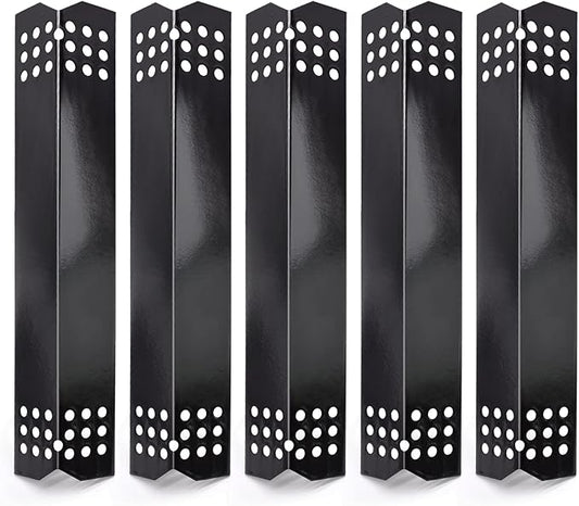 Criditpid Heat Plate Replacement Parts for Nexgrill 720-0882A 720-0896 720-0830H 720-0783E 720-0925, Grillmaster 720-0697 720-0737, 5-Pack Flame Tamers Grill Parts for Nexgrill 5 Burner 720-0882A