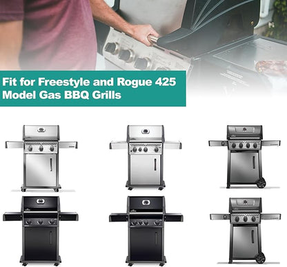 Full-Size Griddle Insert for Napoleon All Rogue and Freestyle 425 Grills, Flat Top Griddle for Other Brands of Grills of Matching Dimensions