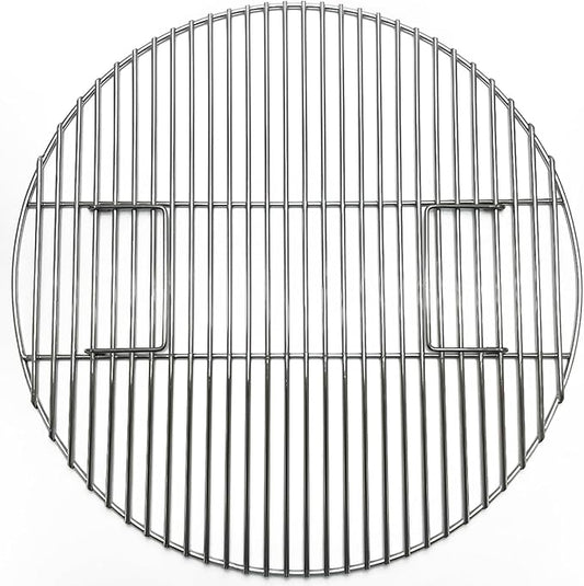 24" Round Grates for BGE, Big Green Egg XL, Weber Summit E6 S6 Kamado Joe Pro Joe Big Joe I, II III Smokers 24" Charcoal Grill and Firering, Outdoor BBQ, Fire Pit Camping, Picnics Cooking Grid