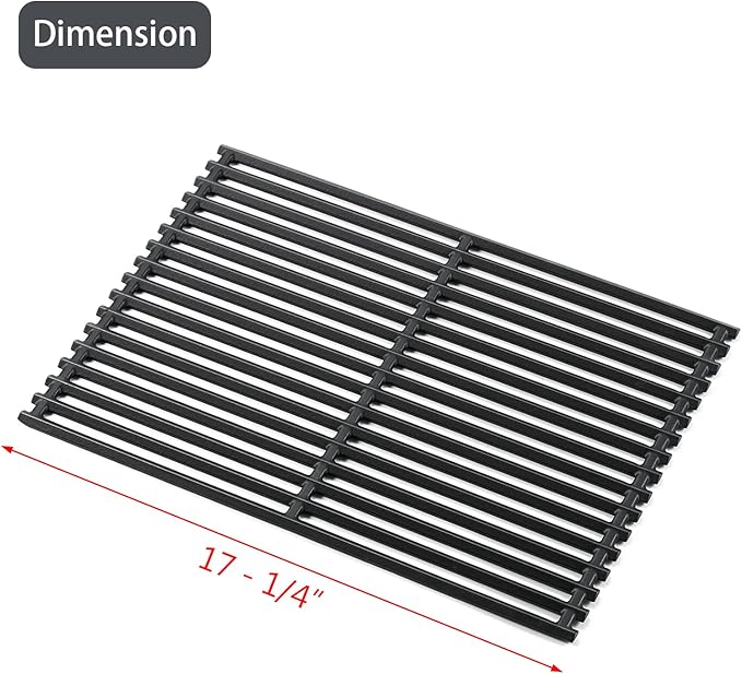 Grill Grates Replacement Parts for Blackstone 28" Griddle Grill Parts 1517 2137 1853 1605 1883 1856 2351 1885 28 Inch Blackstone 2 Burner Gas Grill Replacement Parts Cast Iron Cooking Grates