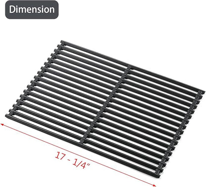 Grill Grates Replacement Parts for Blackstone 28" Griddle Grill Parts 1517 2137 1853 1605 1883 1856 2351 1885 28 Inch Blackstone 2 Burner Gas Grill Replacement Parts Cast Iron Cooking Grates