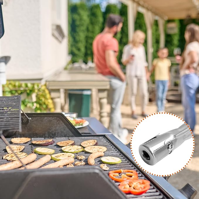 Grill Burner Tube Grill Replacement Kit for Summerset Sizzler Grill RCS 26" 32" 40",RCS JC26A RJC40A RJC32AL RJC40AL for Summerset Sizzler Grill 4 Burner Gas Grill Replacement Parts