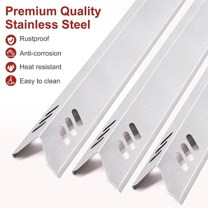 Grill Replacement Parts for Dyna Glo DGB610SSP DGF600SSP 6 Burner Grill Models, 6 Pack Heat Tents for Dyna Glo 70-01-608 70-01-179