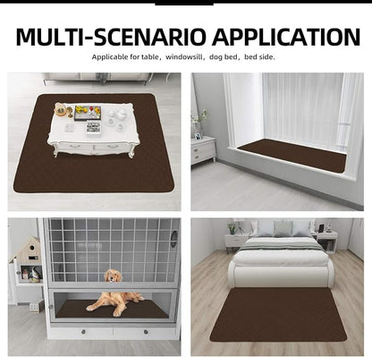 Easy-Going Sectional Couch Covers for Dogs L Shape Sofa Cover Reversible Sofa Slipcover Chaise Lounge Cover Furniture Protector Cover for Pets Dog Cat (42 x 68 inches, Coffee/Coffee) | Soft Sofa Slipcover For Dogs, Fits Left/Right Chaise Lounge Protect...