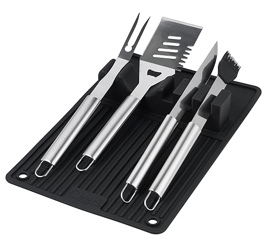 Ozeri BBQ and Grill Utensil Holder Mat