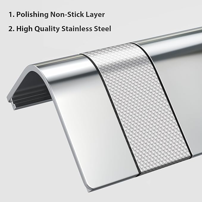 Uniflasy Grill Parts for Charbroil Performance 2-Burner 463630021 463655021 463655421 463655621,for Charbroil 4-Burner 463365021 463448021 Grill Burner Tube Heat Plates Shield Crossover Tube Igniter
