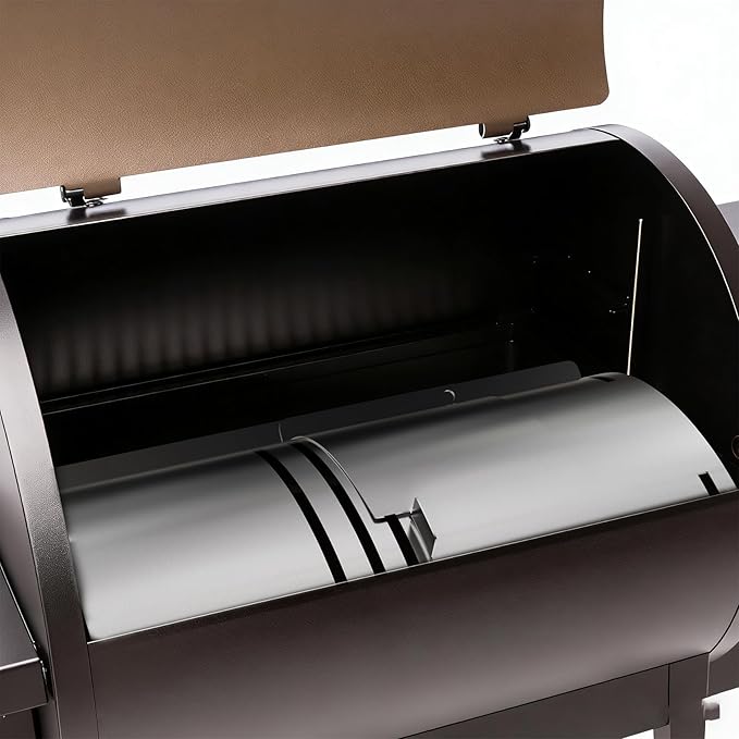 PB500NX Flame Broiler Kit Replacement Parts for Pit Boss Lexington 500/540/550 Series Pellet Smoker Grills, Grill Main Plate and Slide Cover for Pit Boss PB500SP PB550G Wood Pellet Grill Accessories