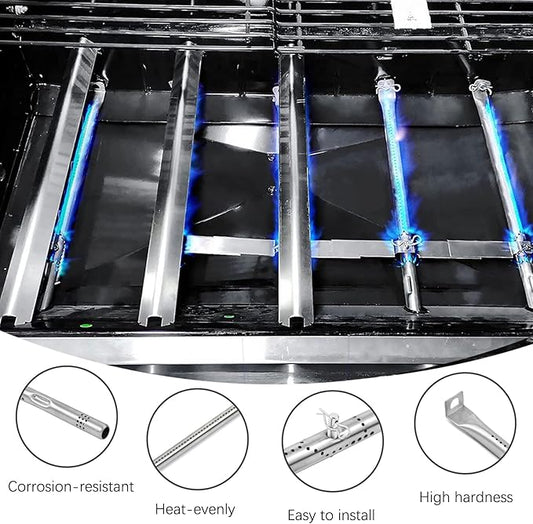 463448021 Performance Grill Replacement Parts for Charbroil Grill Parts 5 Burner G327-2100-W1 Heat Tent G325-0002-W1 Char-Broil 463449021 463459021 463450022 463458021 463455021 G429-5102-W1