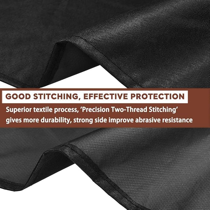 Pellet Grill Cover for Traeger Pro 34/780, BBQ 075, Z Grills 700/550 Series, Traeger Texas Elite 34 Grills, Heavy Duty Waterproof Outdoor Full Length Grill Cover, 53" L x 27" W x 49" H