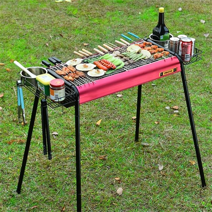 Complete Set of Outdoor Camping Carbon Barbecue Grill Home Charcoal Rack