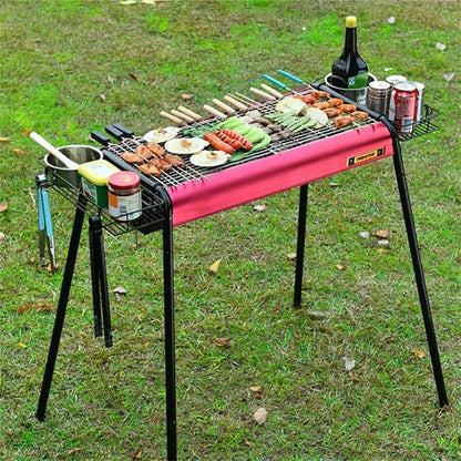 Complete Set of Outdoor Camping Carbon Barbecue Grill Home Charcoal Rack