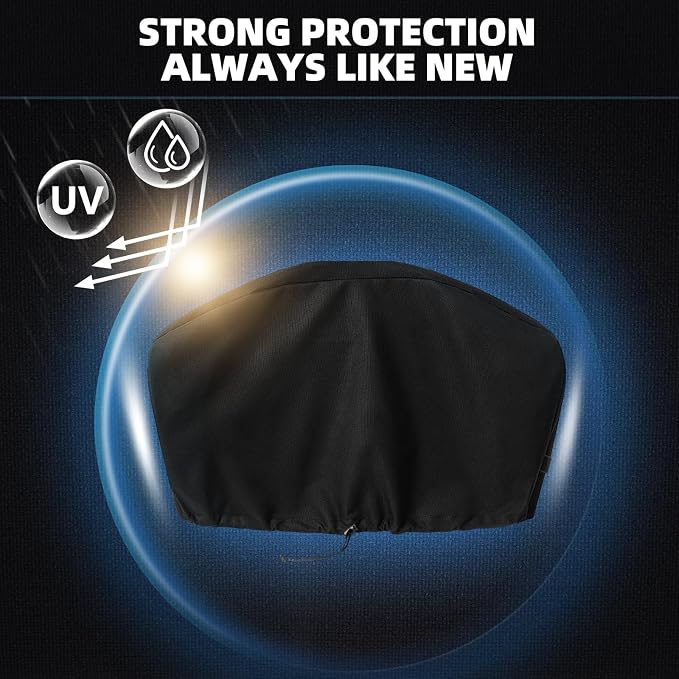 Cover for Blackstone 22" Pizza Oven 6960 Series, Weather-Proof, Cover Only | Waterproof, UV Resistant, Tear Resistant, Windproof, Outdoor Griddle Accessories for Blackstone Pizza Conversion Kit